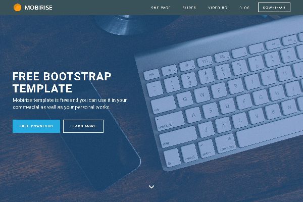 Mobirise Releases Bootstrap Contact Form Template  for Mobile-Friendly Websites
