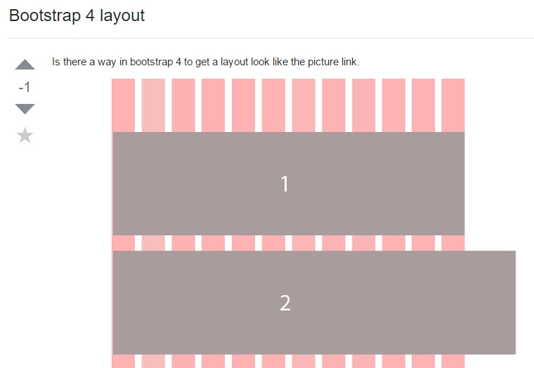 A  solution  within Bootstrap 4 to  specify a  preferred  design