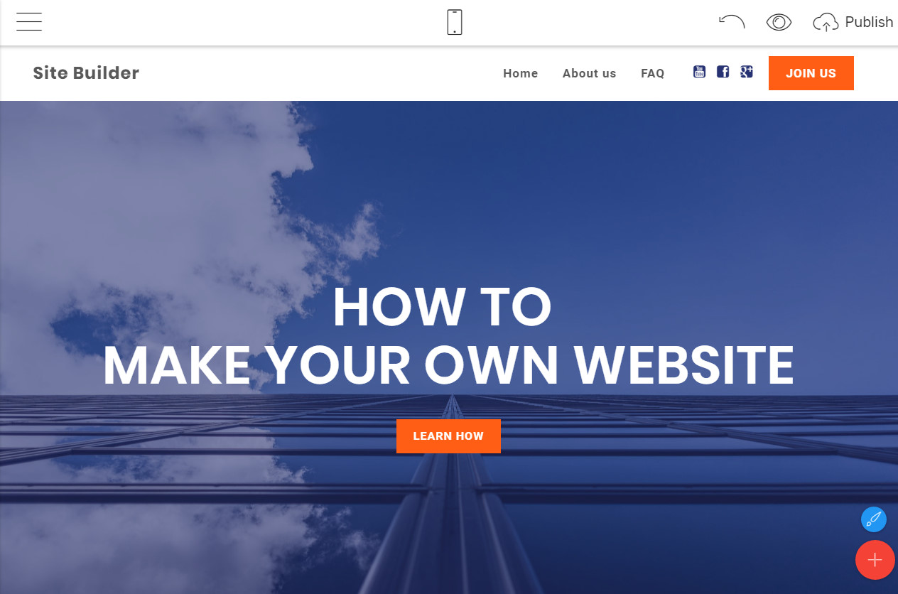 how to make your own personal website