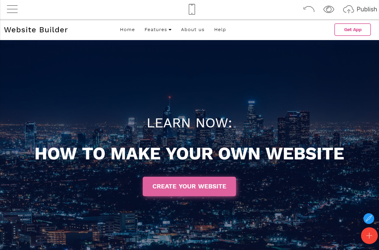 how to make a website after buying a domain